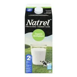 2% Organic Milk, Fine-Filtered