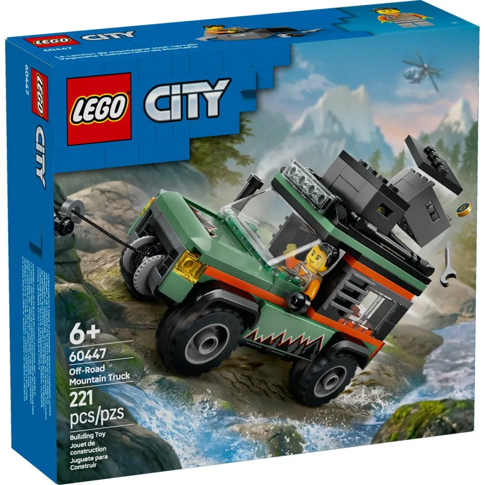 LEGO - City Great Vehicles Off Road 4x4 Mountain Truck - 221 pièces