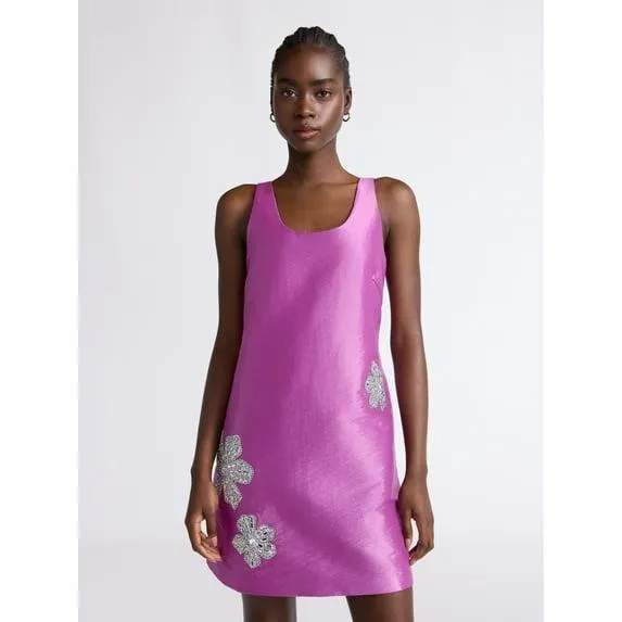 Scoop Women’s Embellished Taffeta Mini Dress, Sizes XS-XXL