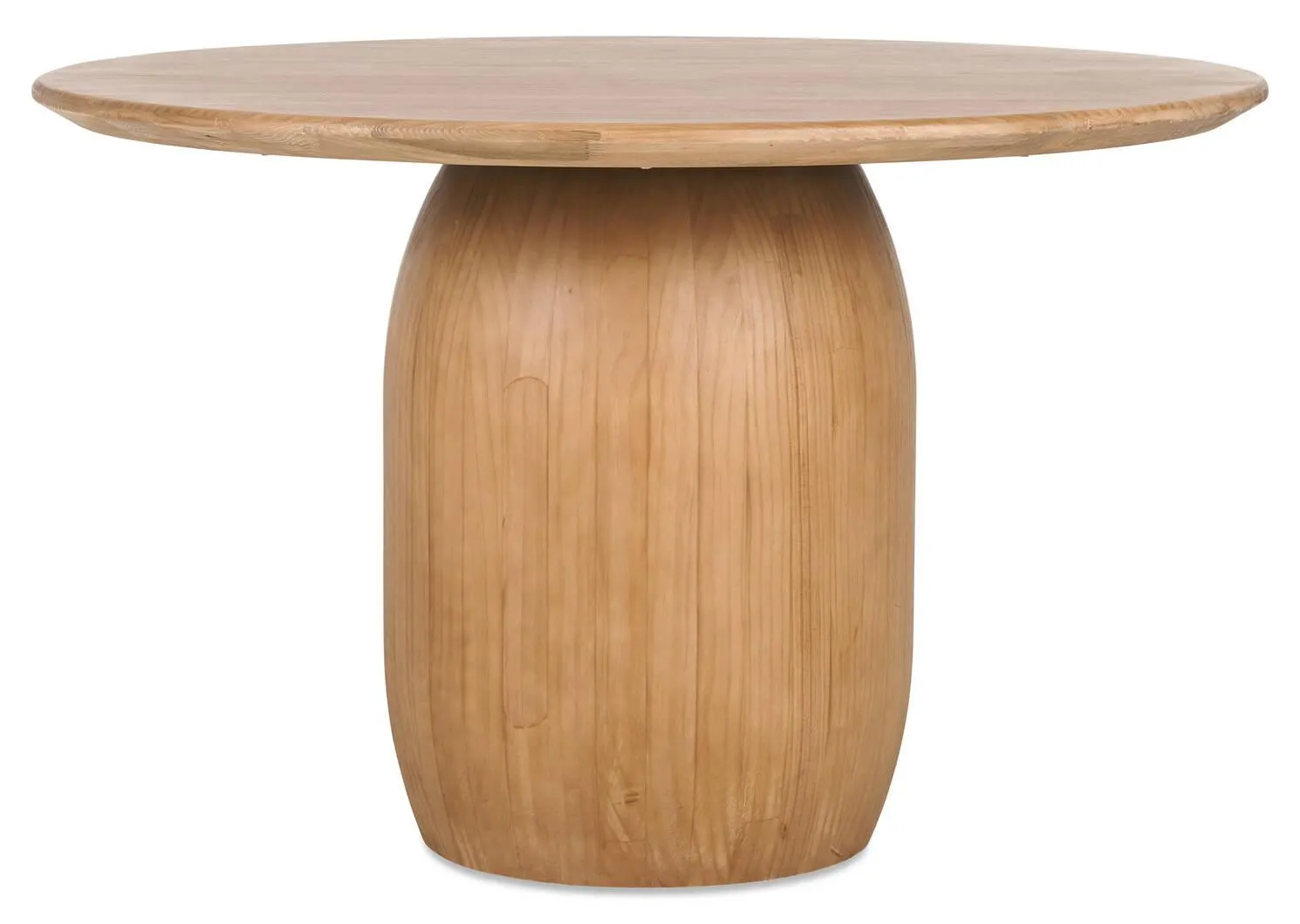 Table ronde Triomphe en bois récupéré -Cassius naturel