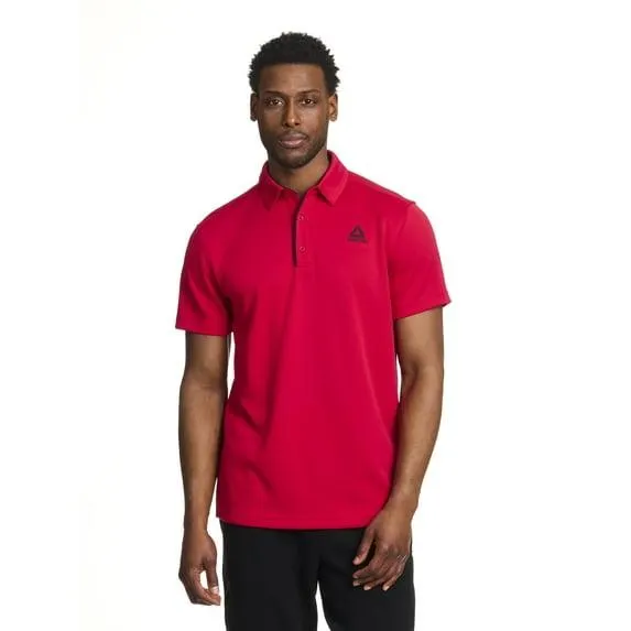 Reebok Men's and Big Men's Performance Polo Shirt, Sizes XS-3XL