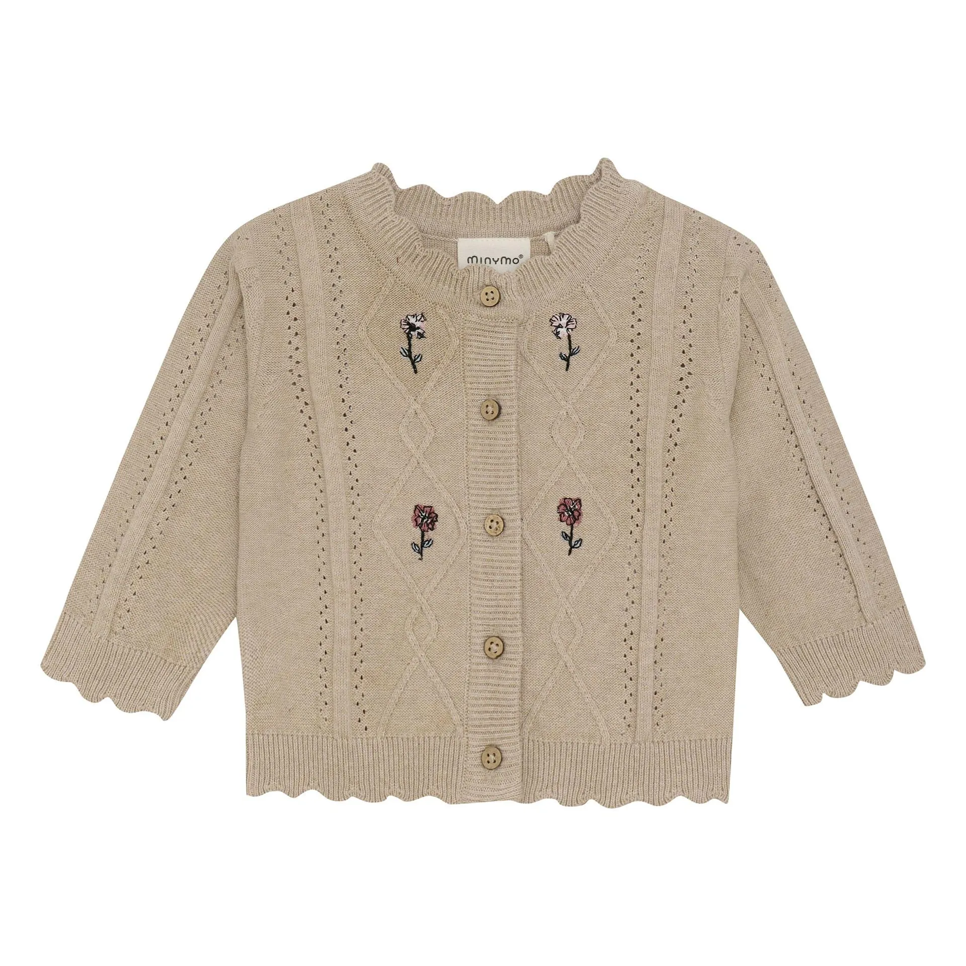 Embroidered Knit Cardigan 6-24