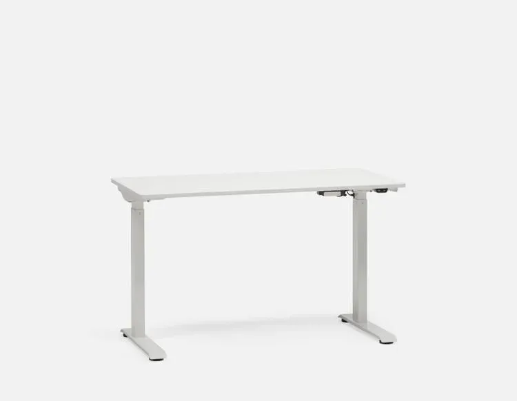LEVER 2-stage single motor electric desk 120 cm (top included)