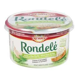 Garlic and Fine Herbs Cheese Spread, Rondelé