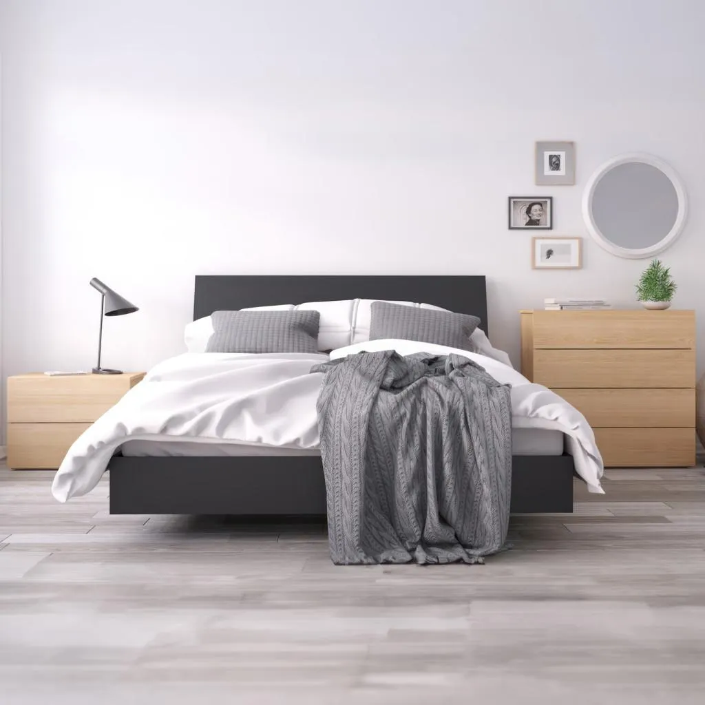 Mobilier de chambre à coucher Karla 4 pièces - Grand