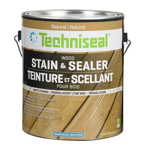 Teinture et scellant pour bois naturel 3,78 L