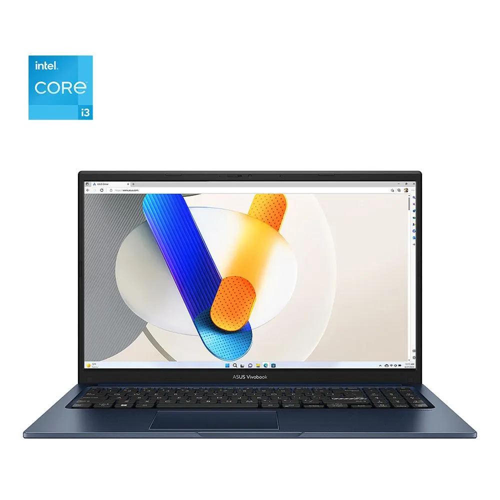 ASUS - Ordinateur portable Vivobook 15 de 15,6 pouces - Processeur Intel Core i3-1215U - SSD de 512 Go - Mémoire de 8 Go - Windows 11 Famille