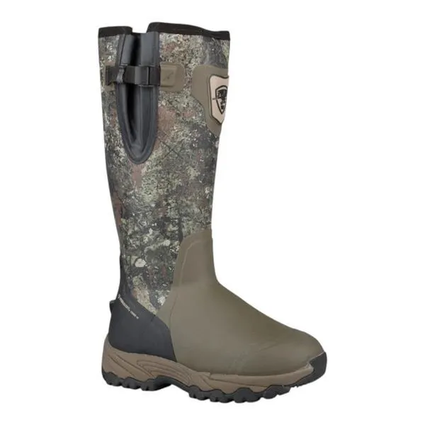 Bottes de chasse imperméable en caoutchouc 1200g avec zip Grizzly pour homme