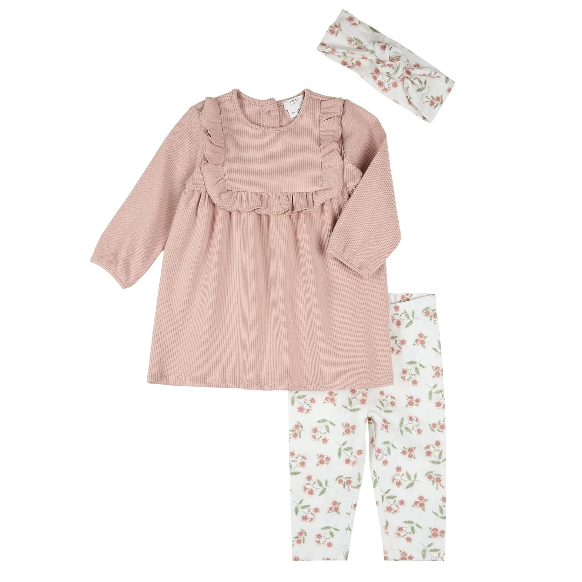 Kittens Dress Set 3-24m