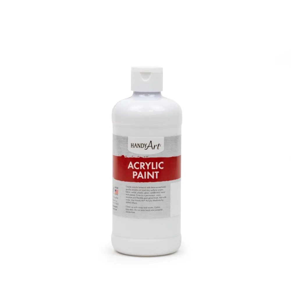 Handy Art - Peinture Acrylique, Titan Blanc, 473 ml