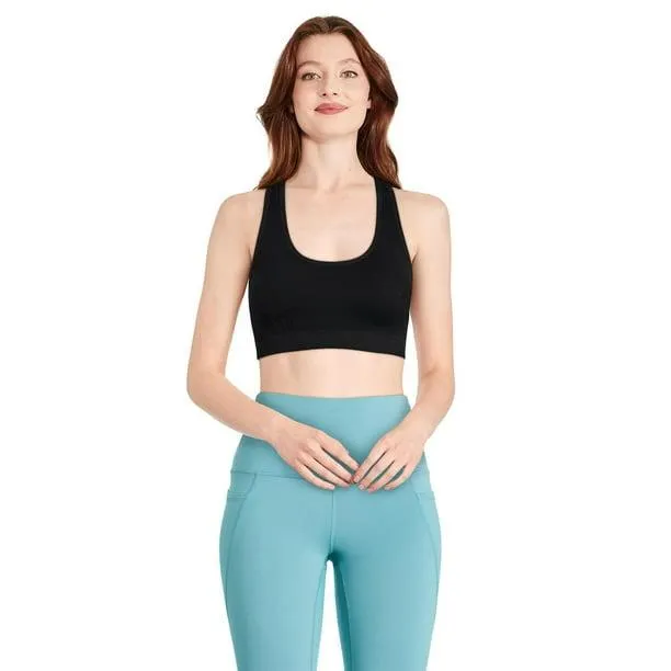 Soutien-gorge sport avec dos nageur Athletic Works pour femmes Tailles TP–TTG