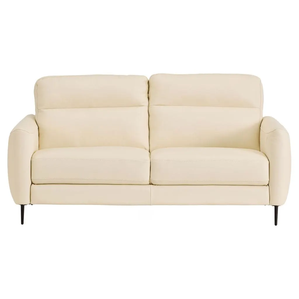 Sofa condo Domus en cuir véritable