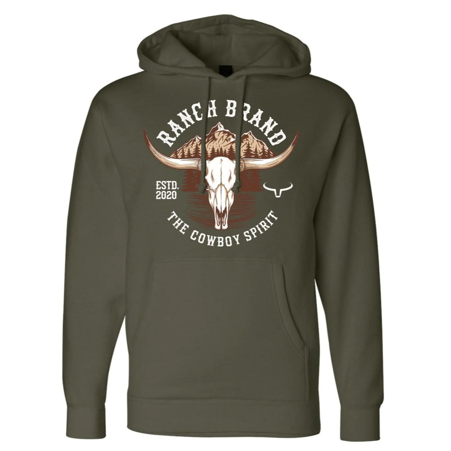 Chandail à capuchon "Skull 6" - Unisexe