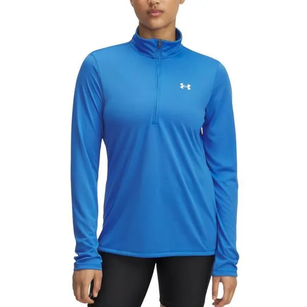 Chandail à manches longues à demi-glissière UA Tech™ pour femme