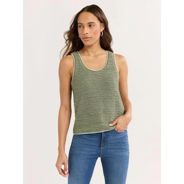 Sofia Jeans Women's Sweater Tank Top, Sizes XS-XXXL