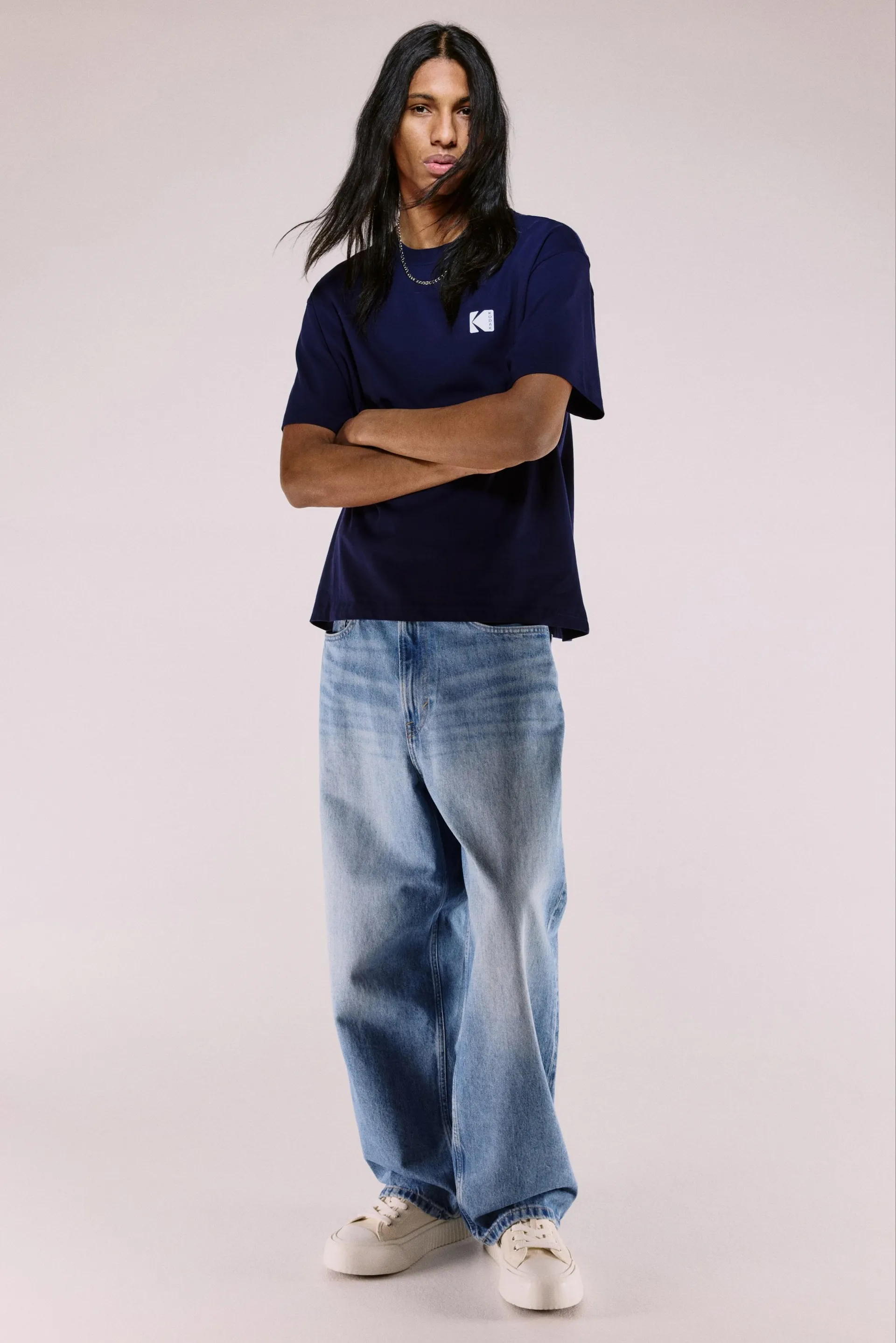 T-shirt imprimé flottant