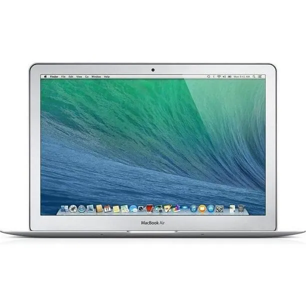 Apple MacBook Air 13.3 Pouces (Mi-2017) Reconditionné Intel Core i5-5350U CPU 1.80GHz A1466 8 Go RAM 128 Go SSD Argent (Grade B)