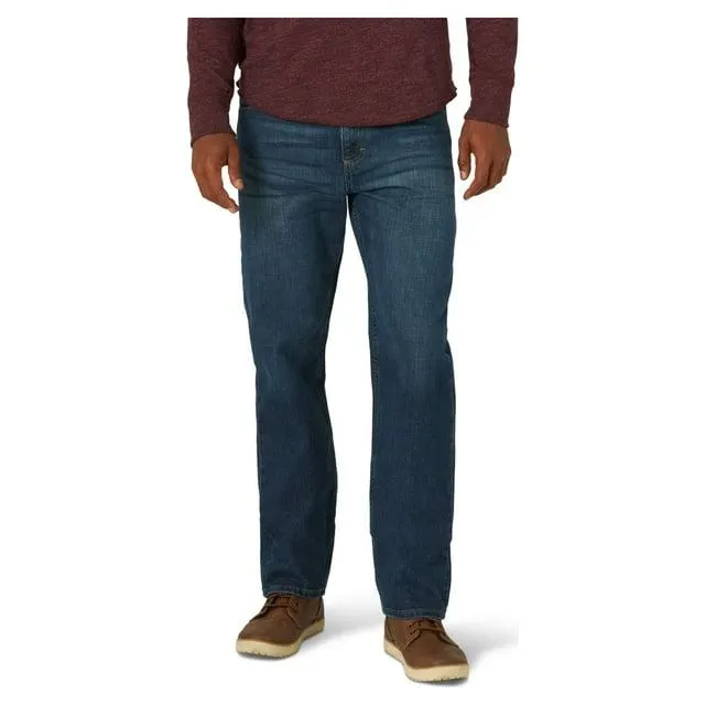 Wrangler Men's and Big Men's Relaxed Fit Jeans with Flex