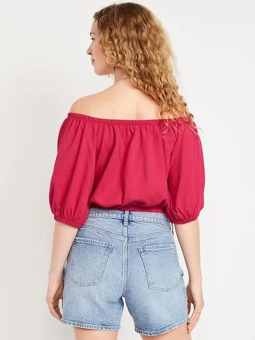 Off-Shoulder Top
