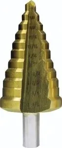 1/4 to 1-3/8 in. Jumbo Step Drill Bit