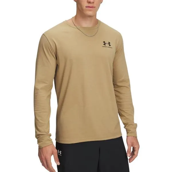 Chandail à manches longues UA Sportstyle Left Chest pour homme