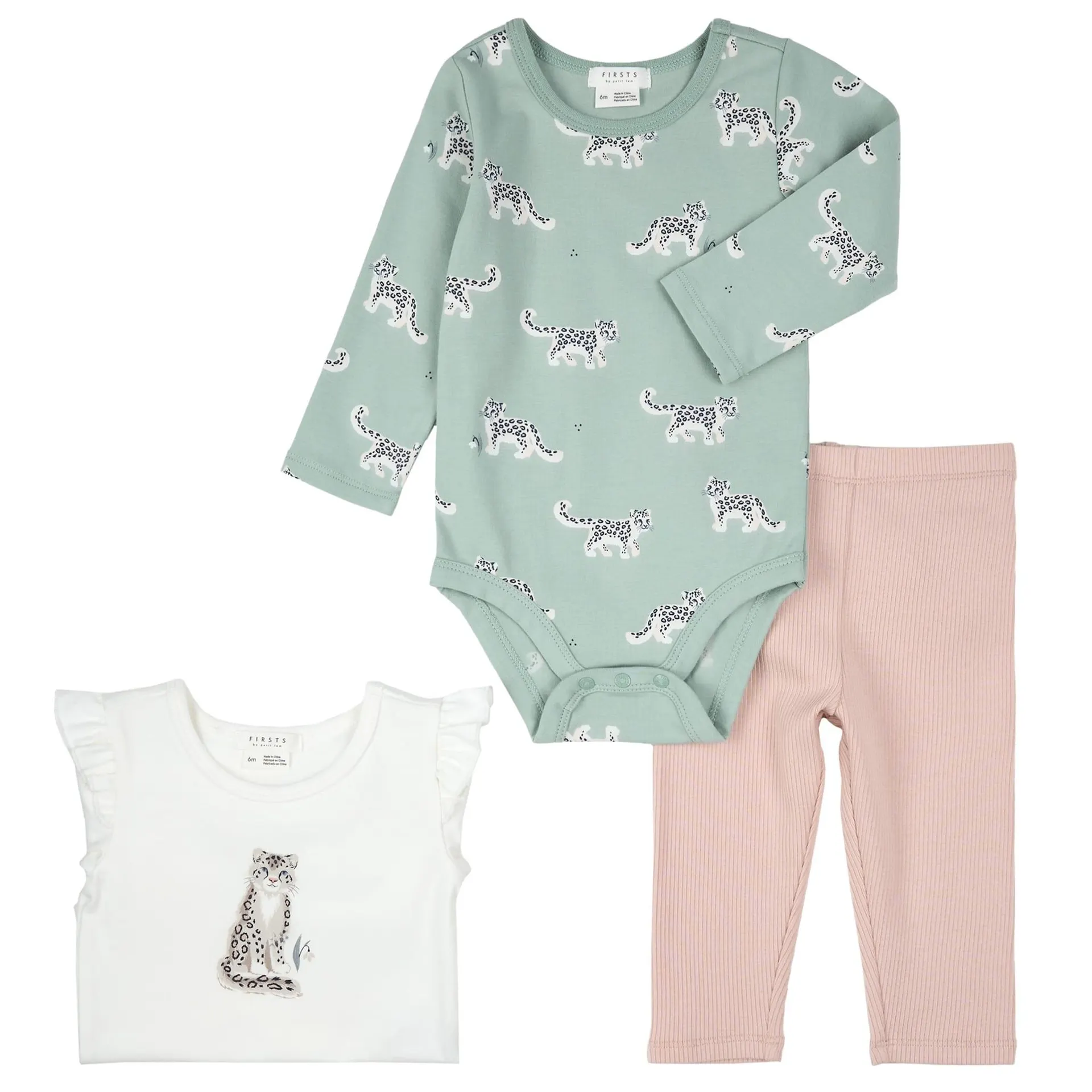 Leopard 3pc Set 3-24m
