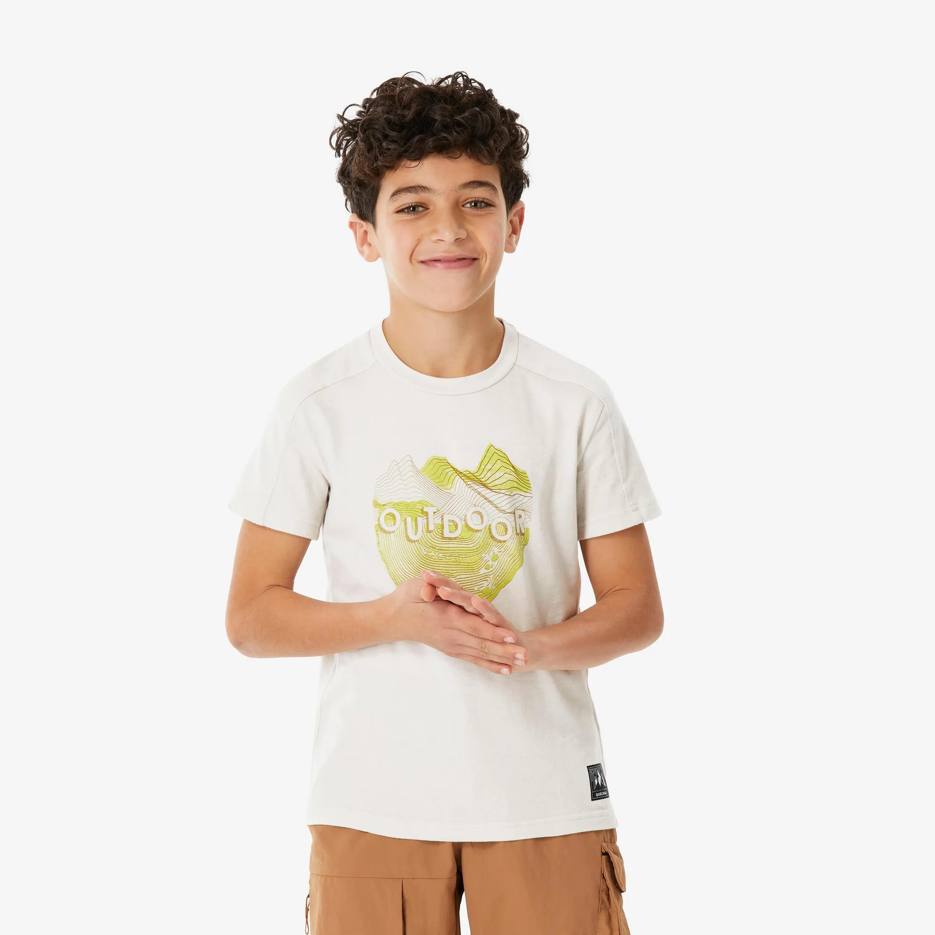 T-shirt de randonnée enfant, NH 100 Âge 7-15 ans