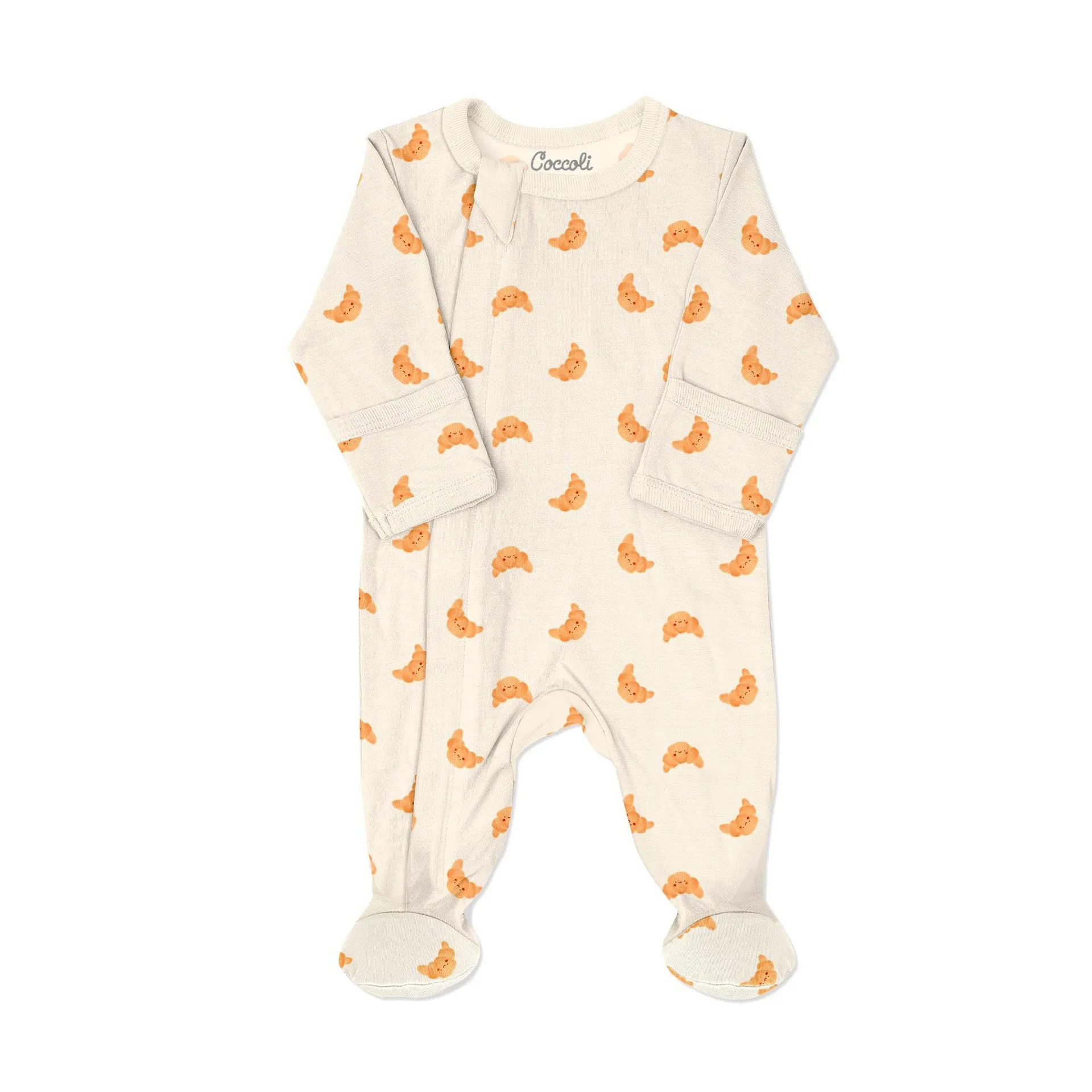 Croissant Pajamas 0-18m