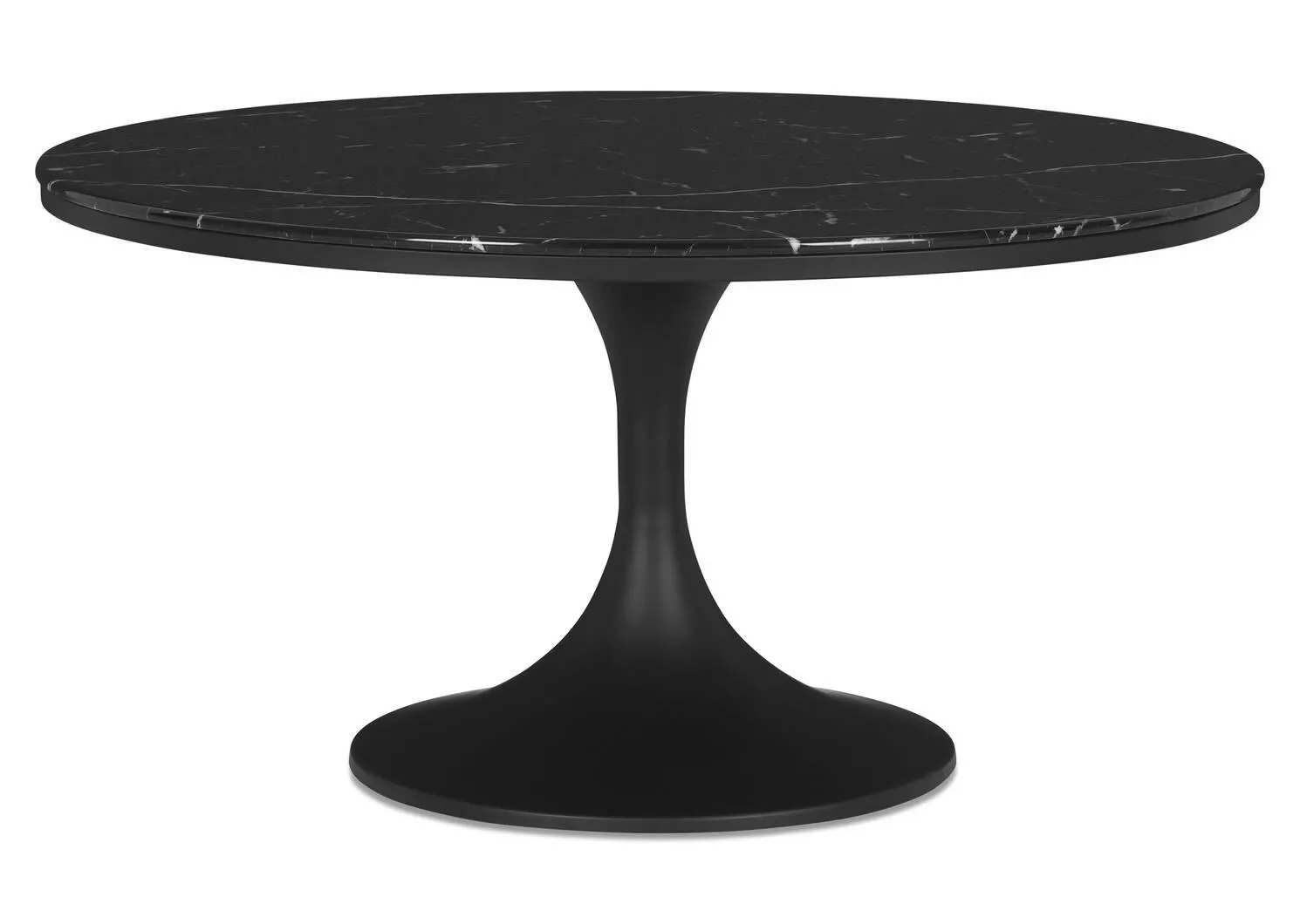 Table basse ronde Bogart -Markino noir