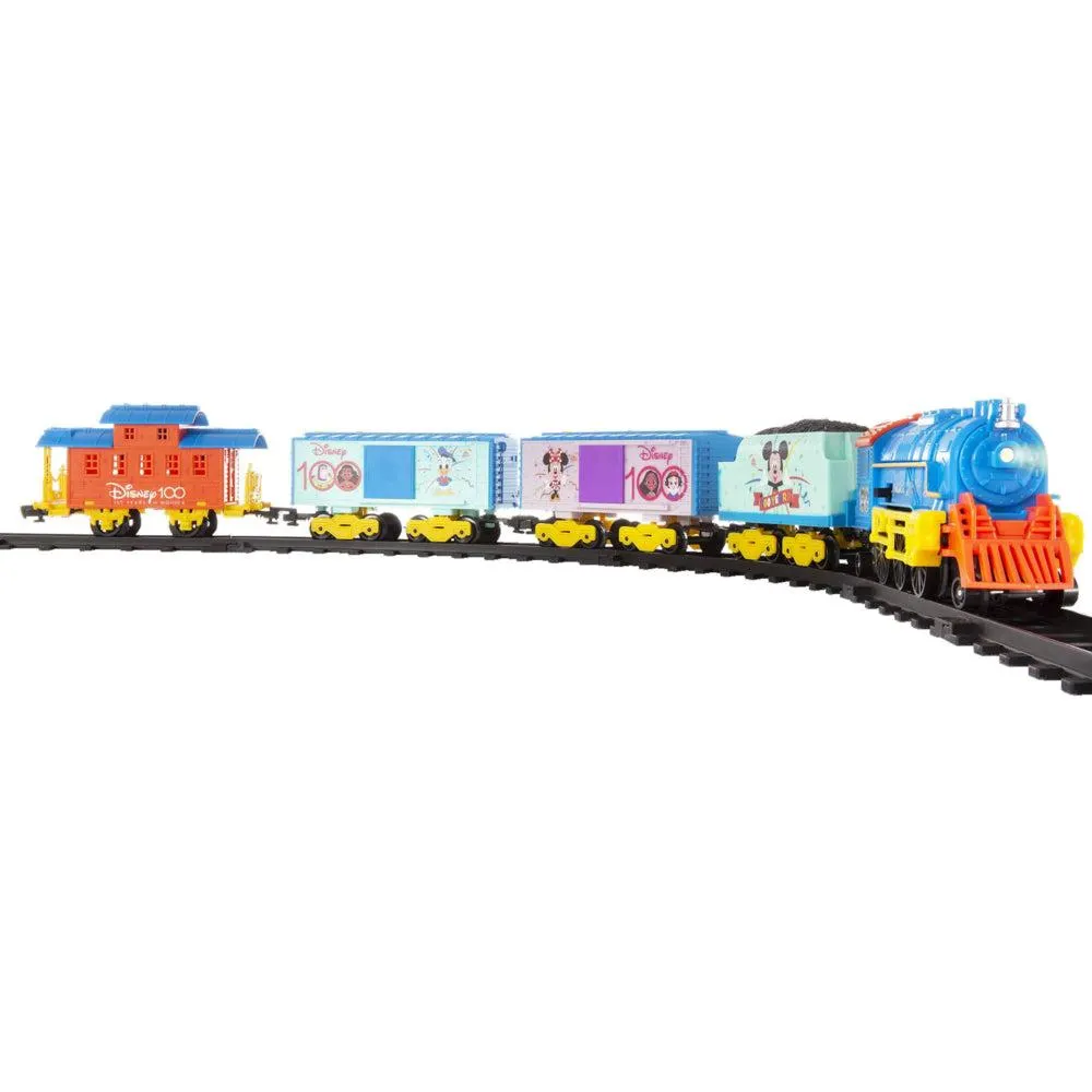 Lionel - Disney100 Celebration l'ensemble de Train miniature fonctionnant avec des piles