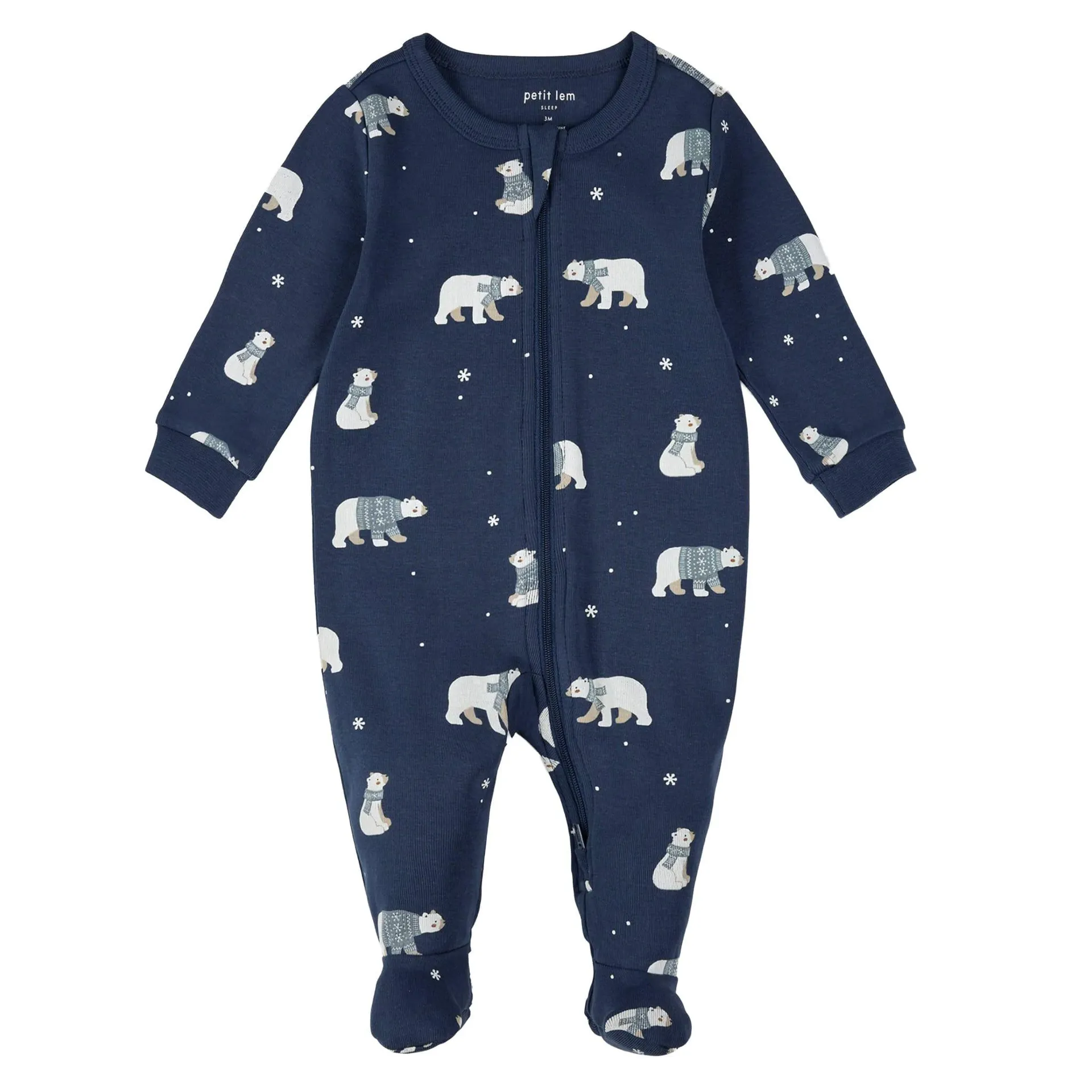Bear Pajamas 0-24m