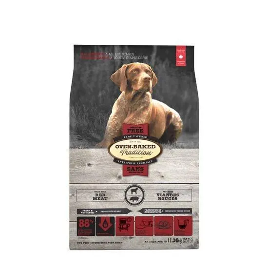 Formule sans grains viandes rouges pour chiens