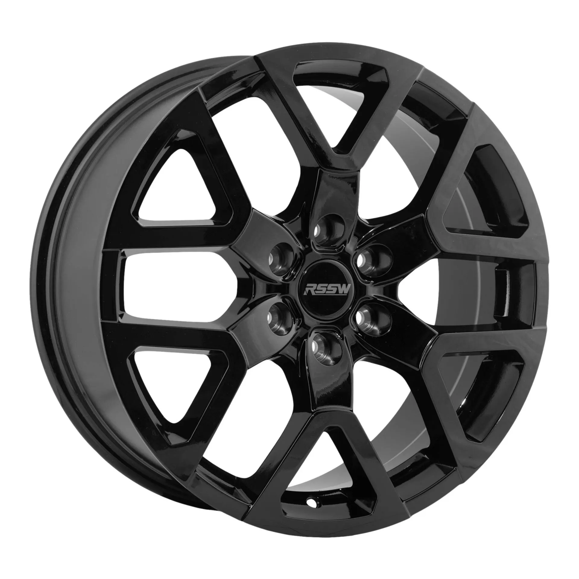 Roue/jante en alliage RSSW Baja, noir lustré