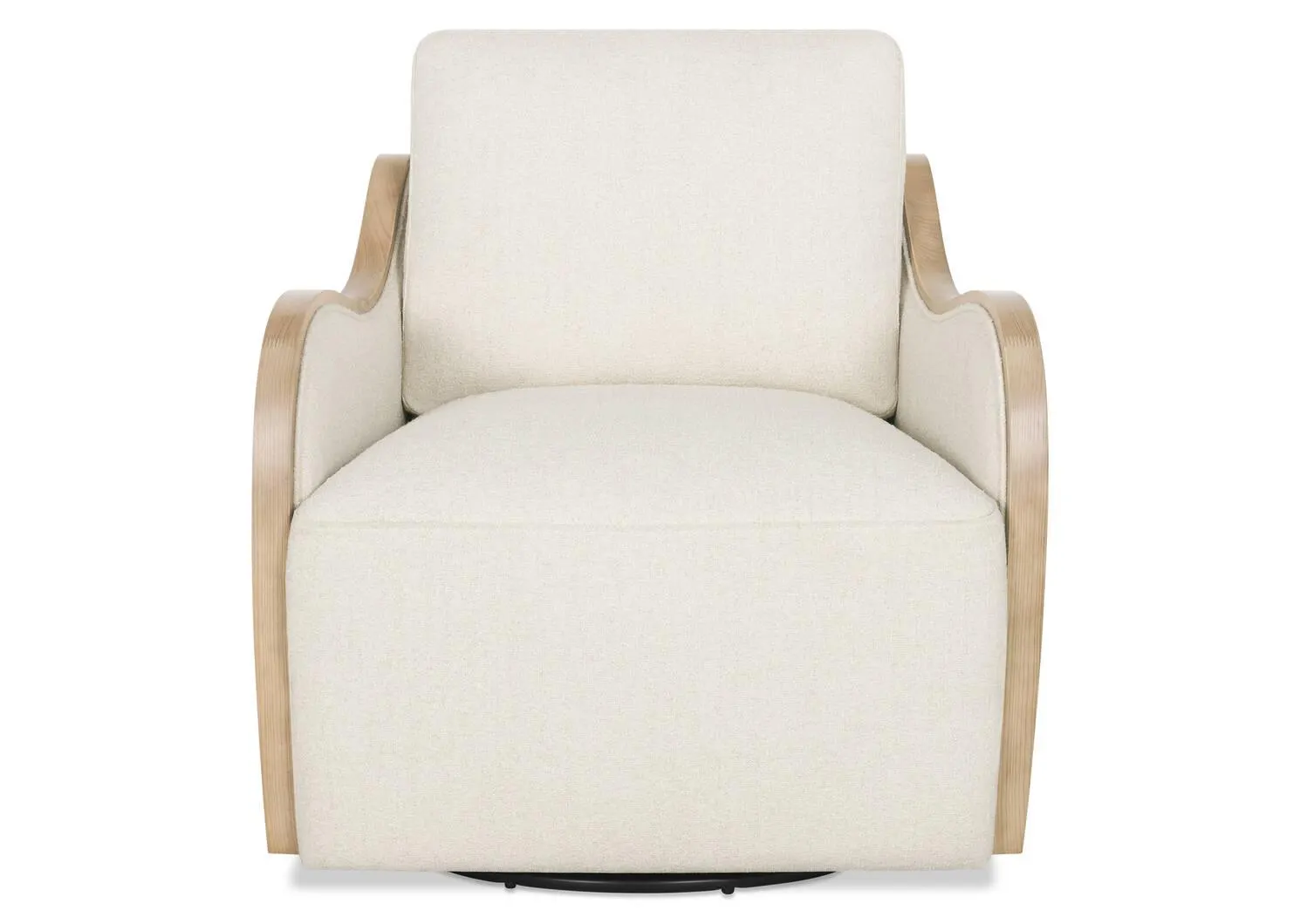 Fauteuil pivotant Olivia -Mel ivoire