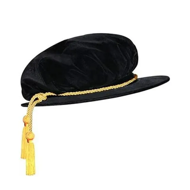 2025 Graduate Doctor/'s Velvet Graduation Hat - Ideal for Graduation Ceremonies
