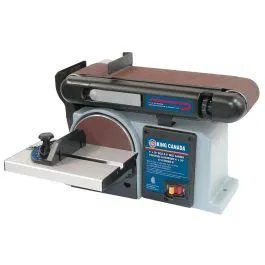 Ponceuse à courroie 4’’ x 36’’ / disque 6’’ #kc-705l-6 - King
