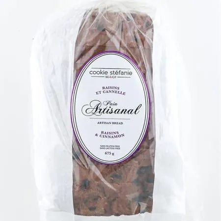 Pain sans gluten - Raisins et cannelle