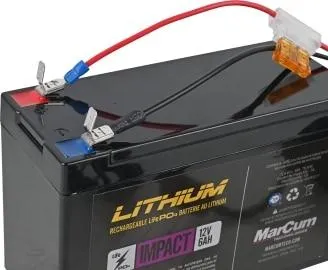 MARCUM 12V 6Ah Battery and Charger