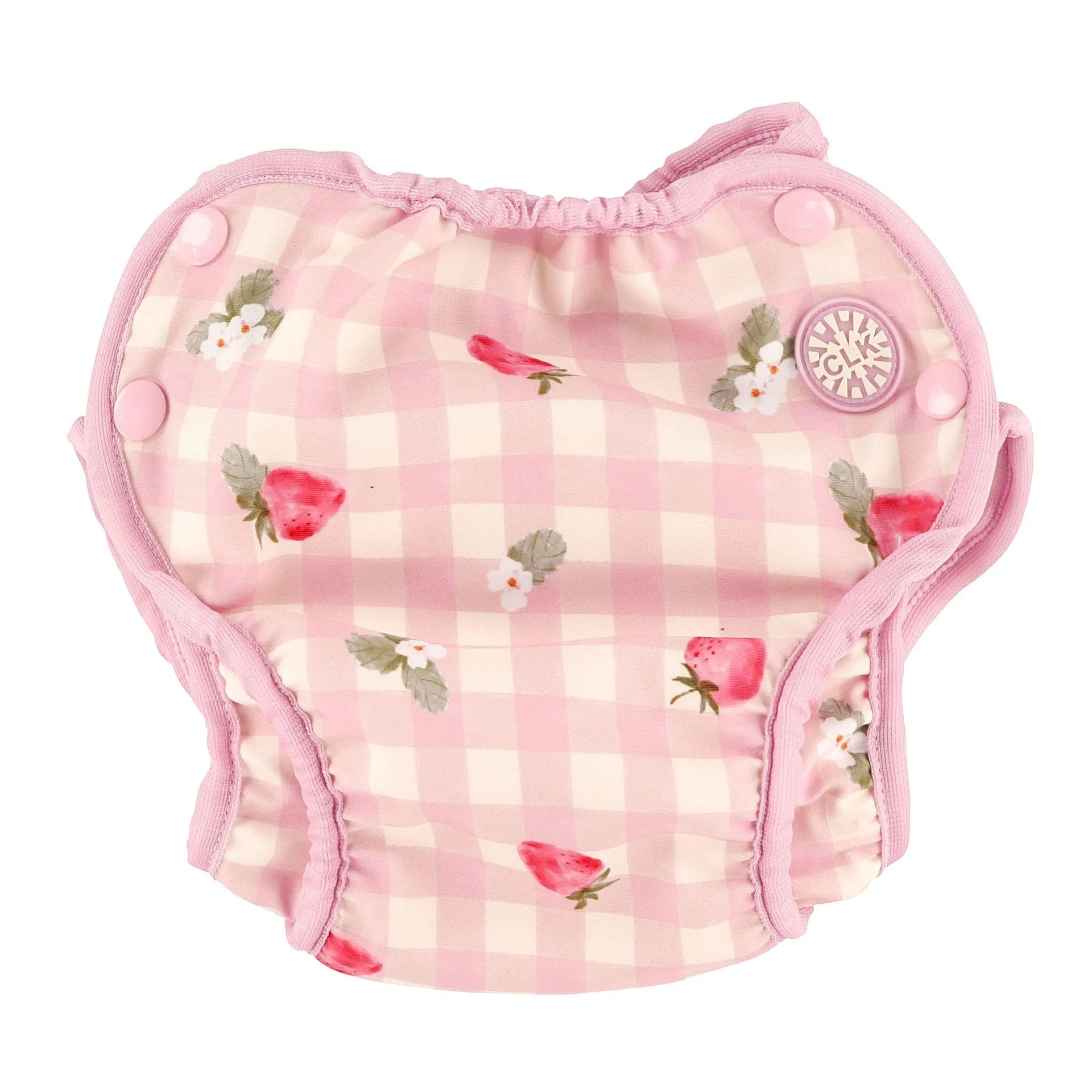 Strawberry Swin Diaper 8-35lbs