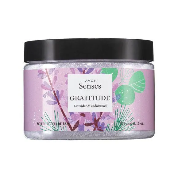 Sels de bain Avon Senses Gratitude Lavender & Cedarwood
