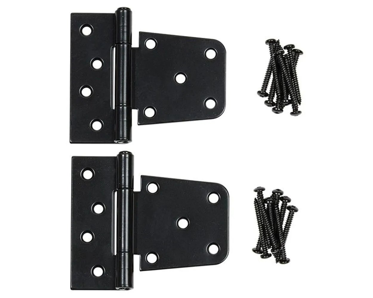 Charnières en T 4’’ 2mcx # th4blk, noir
