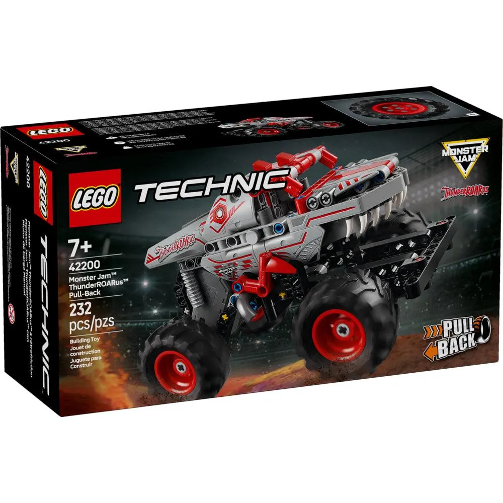 LEGO - Technic Monster Jam Thunderroarus Pull Back - 232 pièces