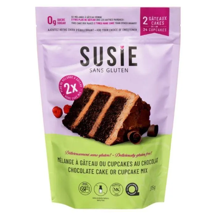 Mélange gâteau chocolat sans gluten