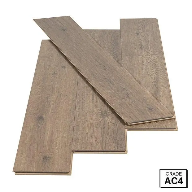 Plancher stratifié 12 mm Chêne naturel foncé