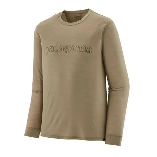 Chandail graphique à manches longues Capilene Cool Merino pour homme
