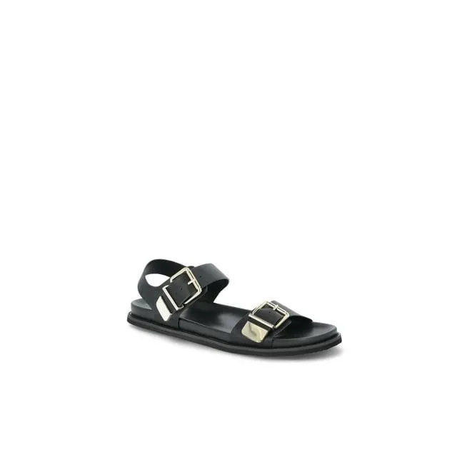 Free Assembly Women's Buckle Sandals, Sizes 6-11