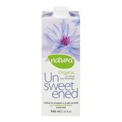 Unsweetened Organic Fortified Soy Beverage
