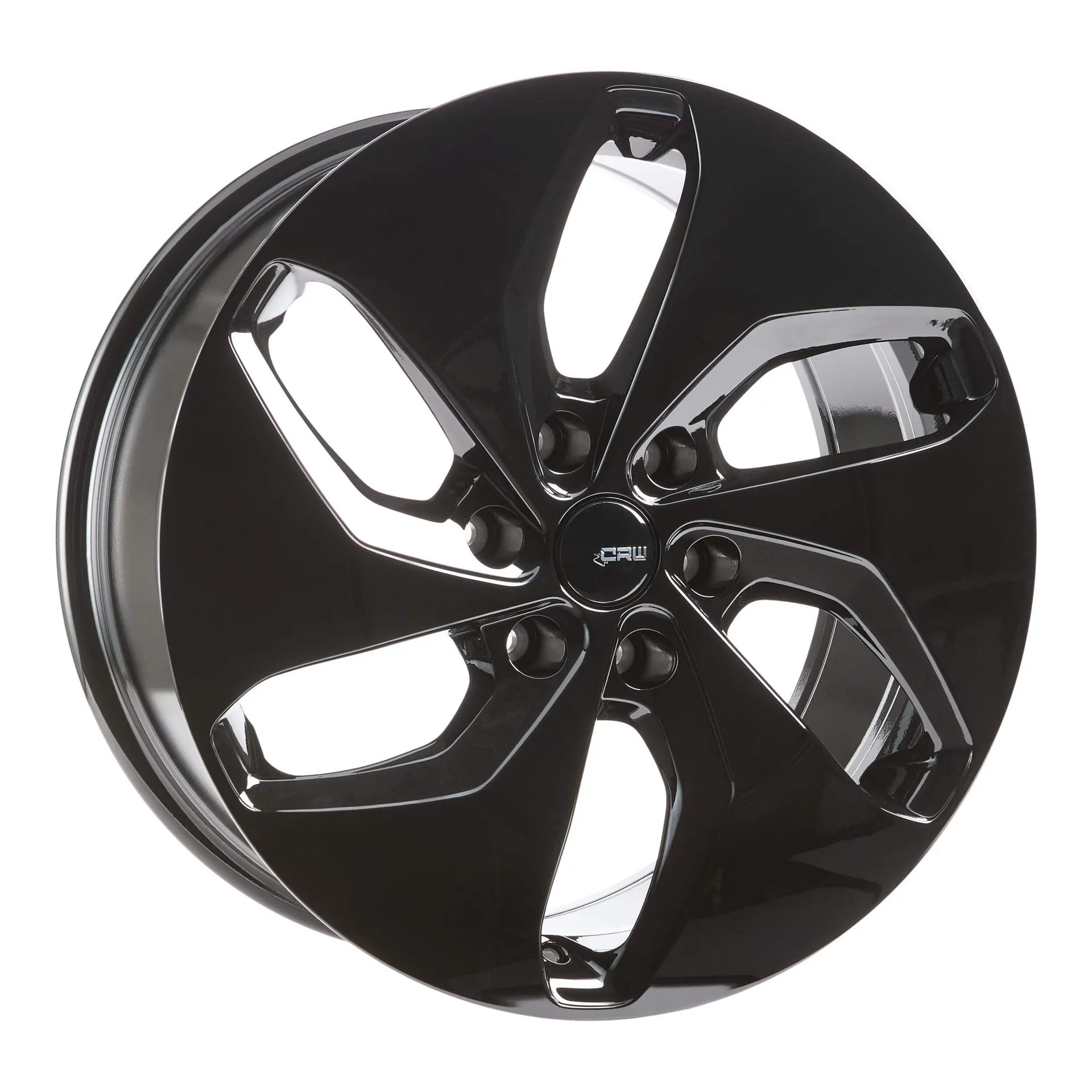 Roue en alliage CRW GT-EV, noir lustré