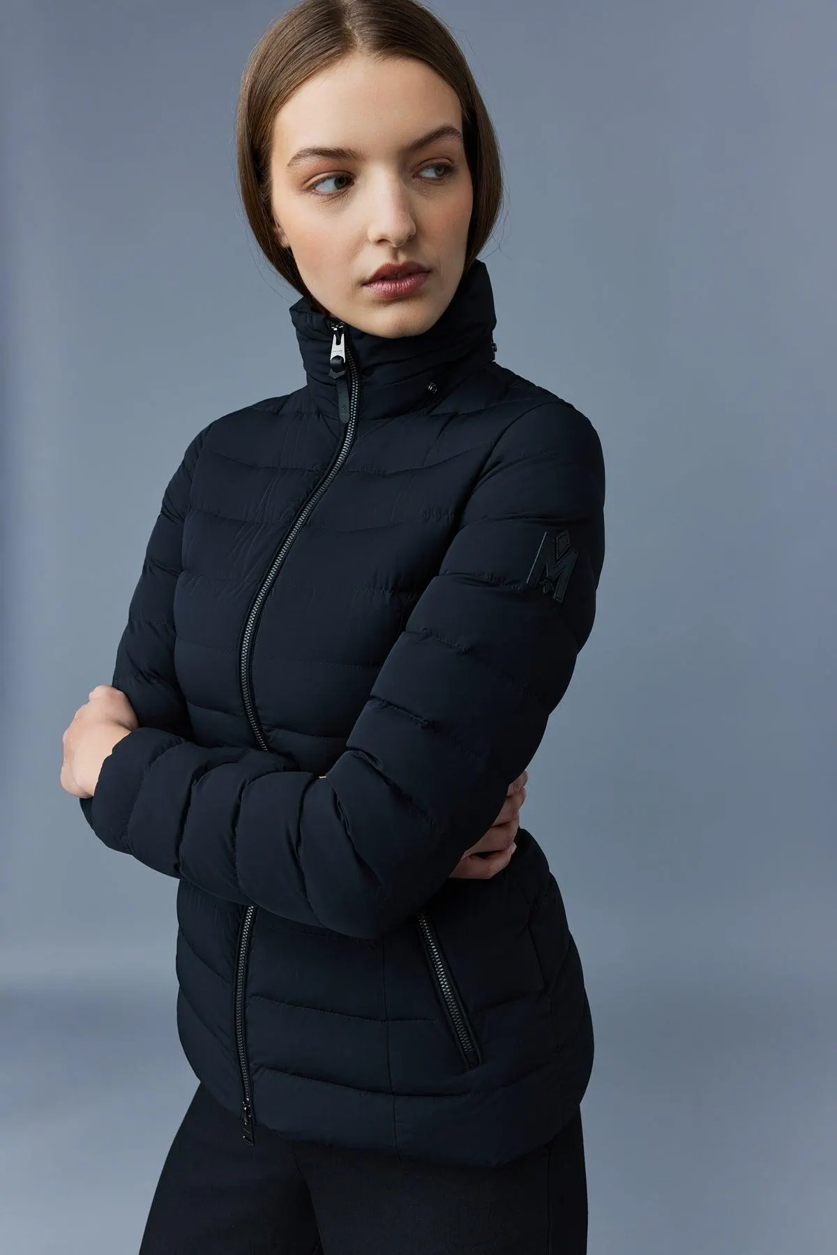 MICHI Agile-360 stretch light down jacket with hood