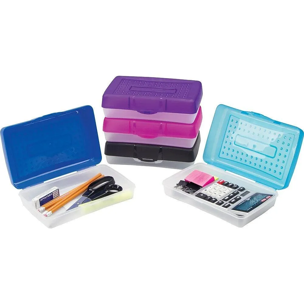 Staples® - Trousse en plastique, 2 3/5 haut. x 8 3/10 lar. x 5 1/2 prof. (po), petite